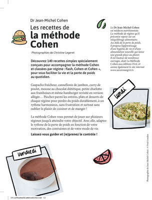 Image du produit Les recettes de la méthode Cohen