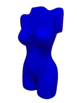 Image produit Buste d'artiste Blue Klein ultra