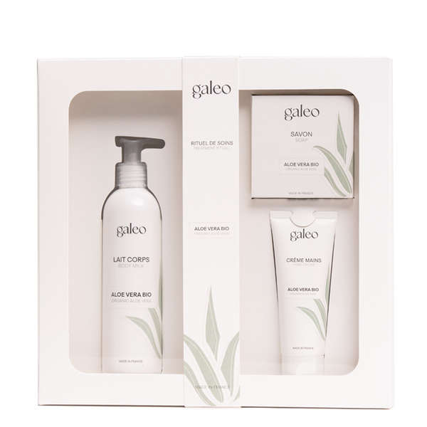 Image du produit  Coffrets Trio Rituel de soins - Aloe vera biologique