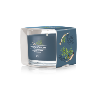 Alternative view of Cèdre Marin Signature Filled Votive
