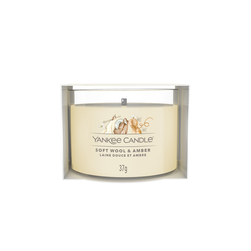 Soft Wool & Amber Signature Filled Votive