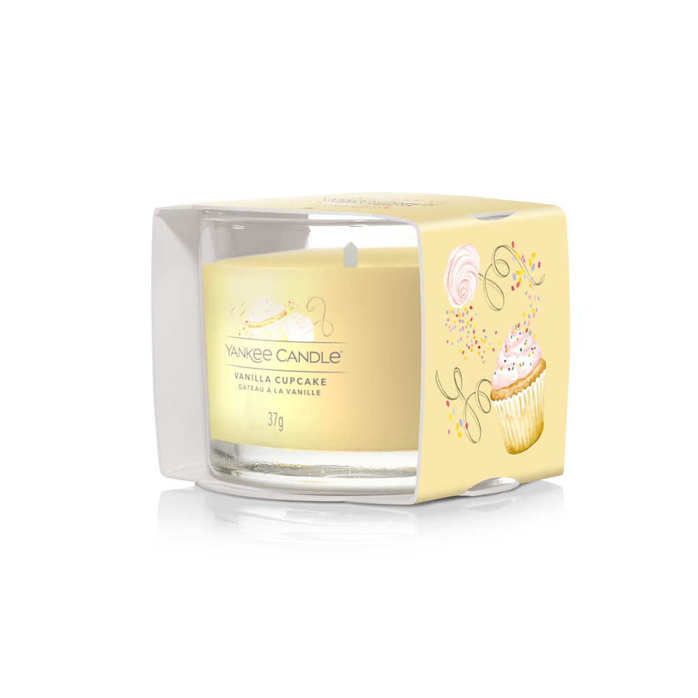 Vanilla Cupcake Signature Filled Votive – Image 2