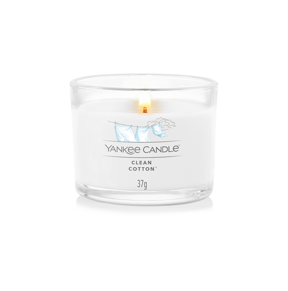 Clean Cotton Signature Filled Votive