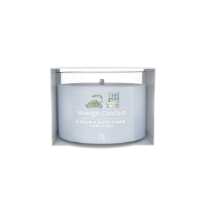 A Calm & Quiet Place Signature Filled Votive