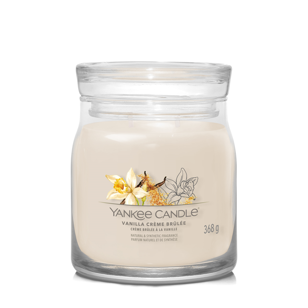 Vanilla Crème Brûlée Signature Medium Jar