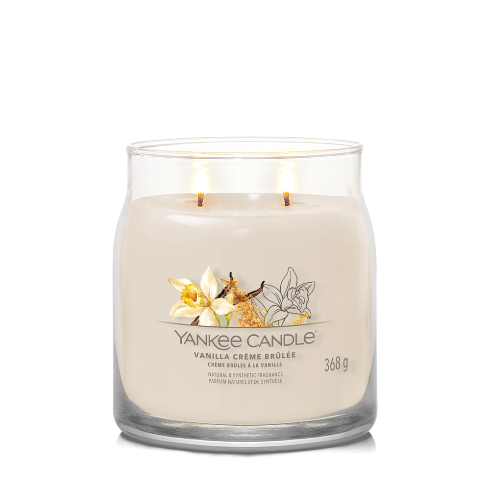 Vanilla Crème Brûlée Signature Medium Jar – Image 2