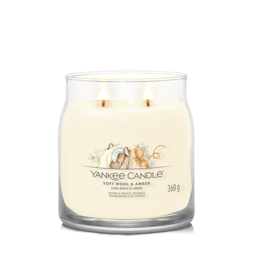 Soft Wool & Amber Signature Medium Jar – Image 2