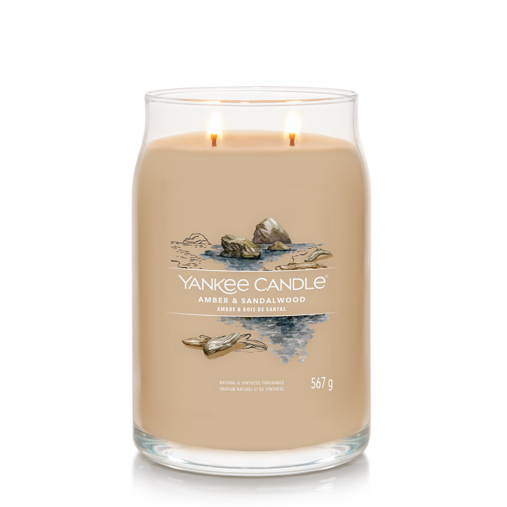 Amber & Sandalwood Signature Large Jar – Image 2