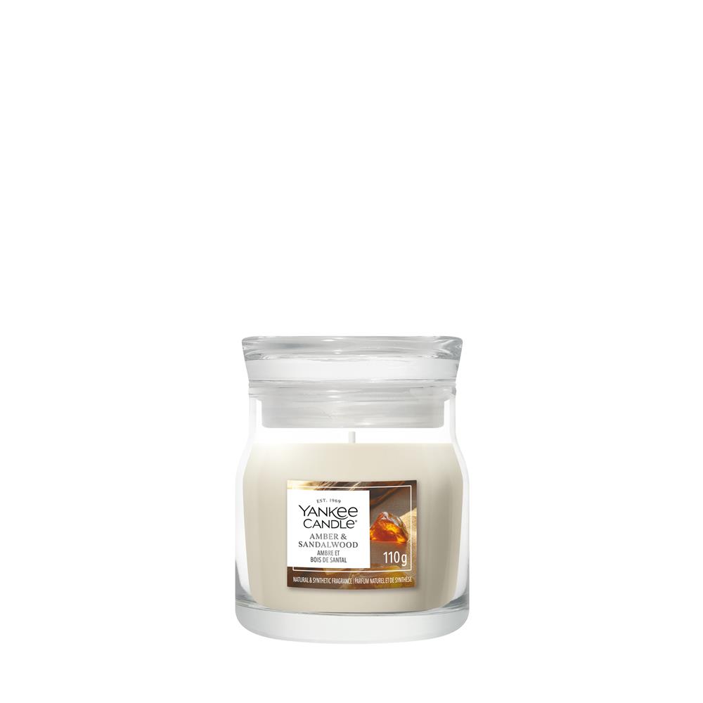 Amber & Sandalwood Signature Small Jar