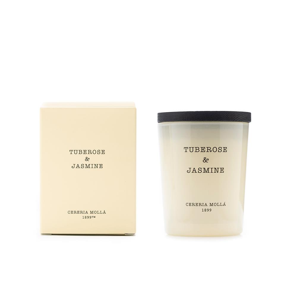 Tuberose & Jasmine Premium Small Candle 70g – Image 2