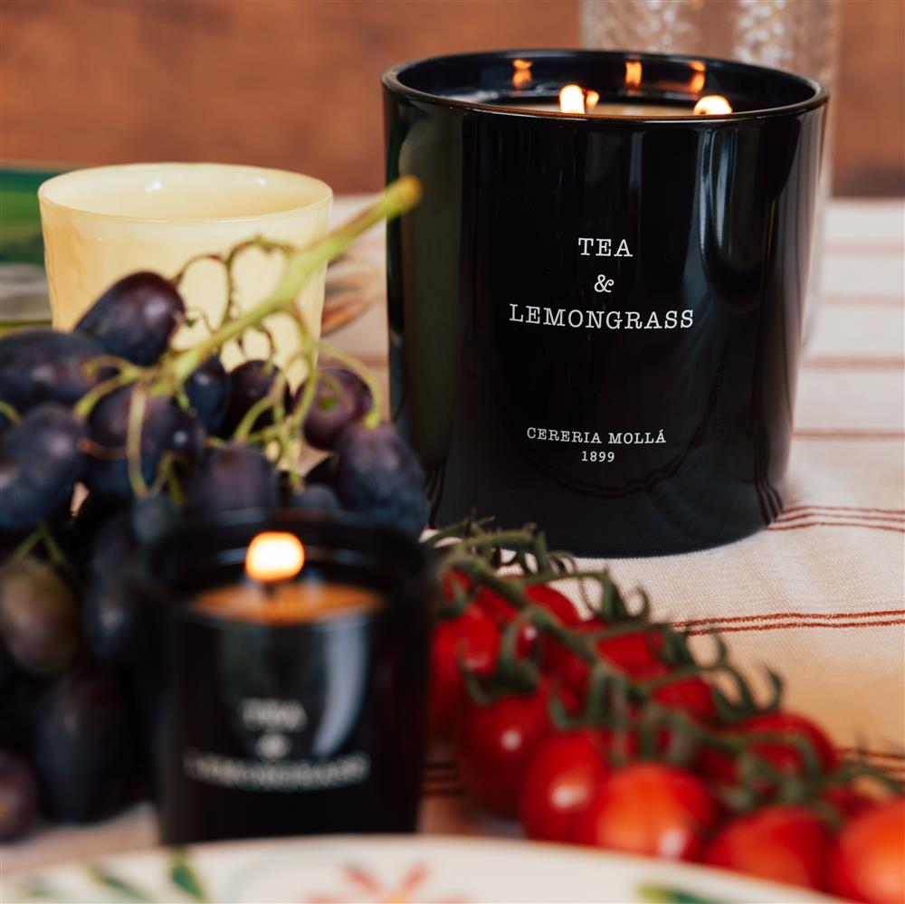 Tea & Lemongrass Premium Candle 230g – Image 3