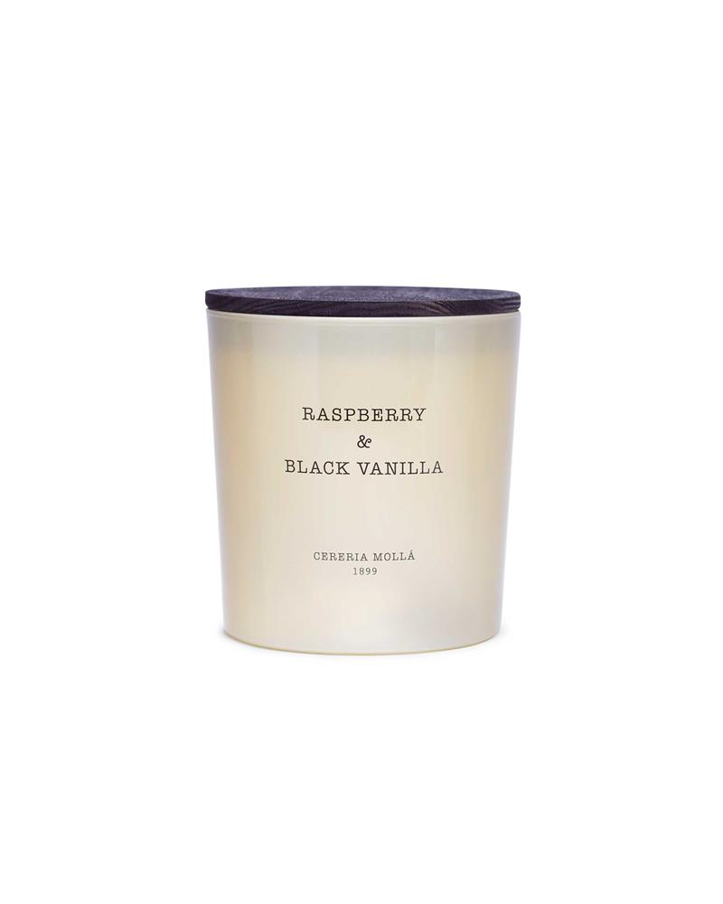 Raspberry & Black Vanilla Premium Candle XL 600g