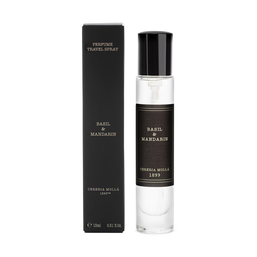 Basil & Mandarin Premium Body Mist Travel Spray 15ml