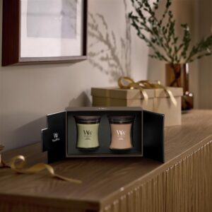 Alternative view of Coffret 2 jarres moyennes Fireside & Cashmere