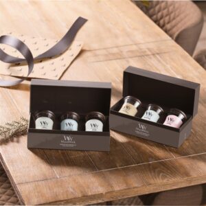 Alternative view of Coffret 3 jarres minis florales Fireside, White Teak, Sagewood&Seagrass