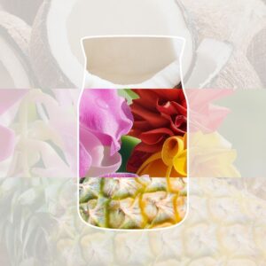 Alternative view of Plage de cocotiers Signature Filled Votive