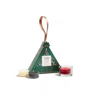 Coffret cadeau 3 lumignons et 1 bougeoir 3 Tea Lights & 1 Holder Gift Set