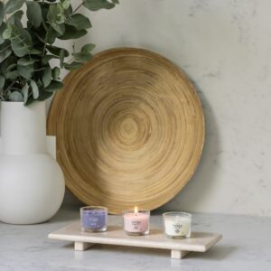 Alternative view of Fleurs de Lilas Signature Filled Votive